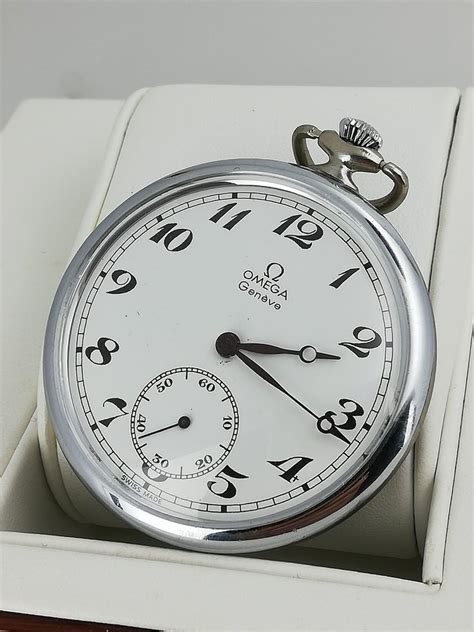 omega geneve watch for sale|omega geneve pocket watch value.